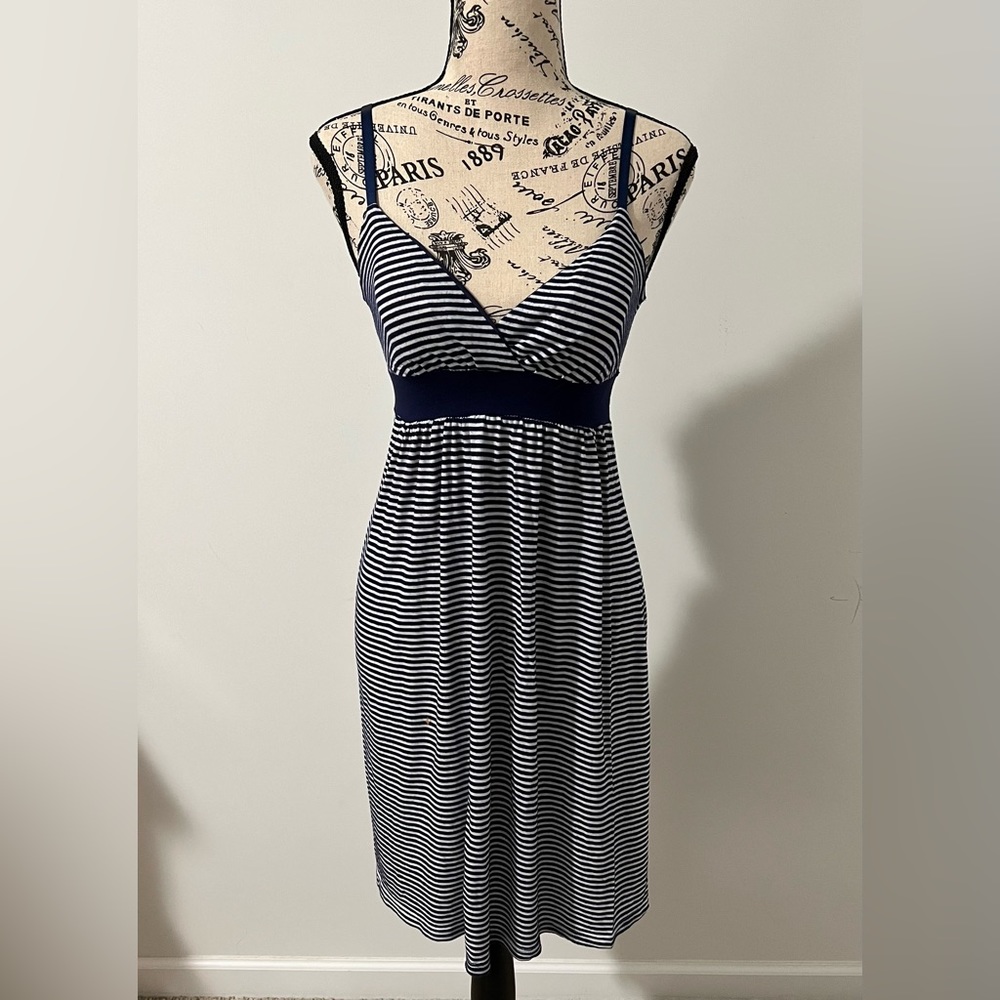 Striped Spaghetti Strap Summer Dress